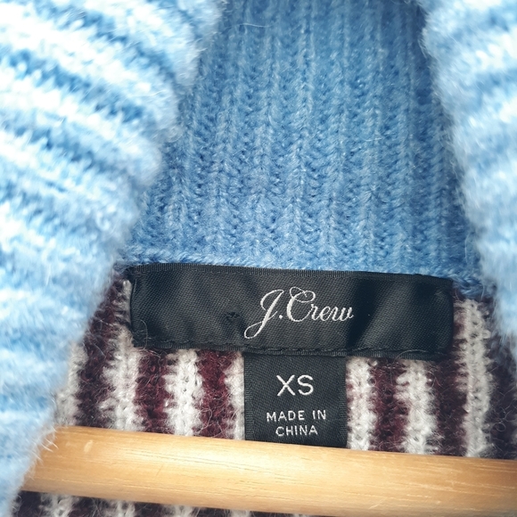 J. Crew Argyle Soft Yarn Oversize Sweater - Picture 5 of 7